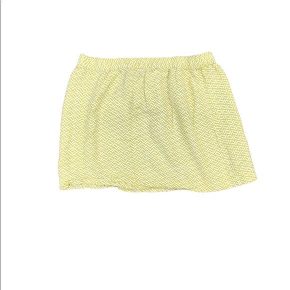 2/$15 MERONA Green Printed Skirt Size Large - Picture 2 of 5